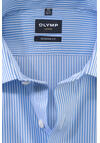 Produktbild fr 'OLYMP Luxor modern fit Hemd Langarm Streifen mittelblau'