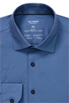 Produktbild f�r 'OLYMP Level Five body fit Hemd 24 / Seven extra langer Arm Jersey Stretch mittelblau'