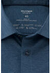 Produktbild fr 'OLYMP Level Five 24/Seven body fit Hemd Langarm Jersey Stretch blau'