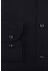 Produktbild fr 'OLYMP No. Six 24/Seven super slim Hemd extra langer Arm Jersey nachtblau'