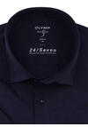 Produktbild fr 'OLYMP Level Five 24/Seven body fit Hemd Halbarm Jersey Stretch nachtblau'