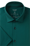 Produktbild fr 'OLYMP Level Five 24/Seven body fit Hemd Halbarm Jersey Stretch petrol'