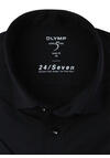 Produktbild fr 'OLYMP Level Five 24/Seven body fit Hemd Halbarm Jersey Stretch schwarz'