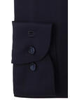 Produktbild fr 'OLYMP Level Five body fit Hemd Langarm Stehkragen Twill Stretch dunkelblau'
