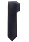 Produktbild f�r 'OLYMP Krawatte slim 6,5 cm breit aus reiner Seide Fleckabweisend Muster braun'