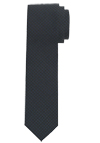 Produktbild f�r 'OLYMP Krawatte slim 6,5 cm breit aus reiner Seide Fleckabweisend Muster dunkelblau'