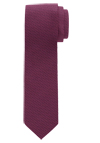 Produktbild f�r 'OLYMP Krawatte super slim 5 cm breit aus reiner Seide Fleckabweisend Muster rot'