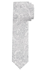 Produktbild f�r 'OLYMP Krawatte slim 6,5 cm breit aus reiner Seide Fleckabweisend Muster grau'