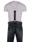 Produktbild fr 'OLYMP Hosentrger 3 cm breit 3 Clip Stretch Muster apricot'