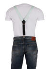 Produktbild fr 'OLYMP Hosentrger 3 cm breit 3 Clip Stretch Muster grn'