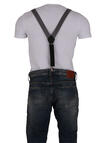 Produktbild fr 'OLYMP Hosentrger 3 cm breit 3 Clip Stretch Muster schwarz'