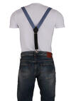 Produktbild fr 'OLYMP Hosentrger 3 cm breit 3 Clip Stretch Muster dunkelblau'