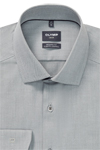 Produktbild f�r 'OLYMP Luxor 24/Seven modern fit Hemd Langarm Twill moos'