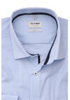 Produktbild fr 'OLYMP Level Five body fit Hemd Langarm Stretch Twill Karo blau'