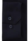 Produktbild fr 'OLYMP No. Six 24/Seven super slim Hemd Langarm Haifischkragen Twill schwarz'