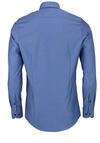 Produktbild fr 'OLYMP Level Five body fit Hemd Langarm New Kent Kragen Muster blau'