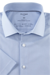 Produktbild fr 'OLYMP Luxor 24/Seven modern fit Hemd Halbarm Twill hellblau'