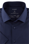 Produktbild fr 'OLYMP Luxor 24/Seven modern fit Hemd Halbarm Twill navy'