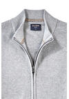 Produktbild fr 'OLYMP Casual Strick Cardigan Langarm Reiverschluss extrafeine Baumwolle hellgrau'