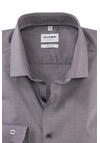 Produktbild fr 'OLYMP Level Five body fit Hemd Langarm New Kent Kragen Twill schwarz'