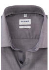 Produktbild fr 'OLYMP Level Five body fit Hemd Langarm New Kent Kragen Twill schwarz'