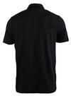 Produktbild fr 'OLYMP Regular Fit Polo Halbarm geknpfter Polokragen Leinen Stretch schwarz'