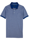 Produktbild fr 'OLYMP Regular Fit Polo Halbarm geknpfter Polokragen Baumwolle rauchblau'