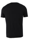 Produktbild fr 'OLYMP Regular Fit T-Shirt Halbarm geknpfter V-Ausschnitt Leinenmix schwarz'