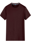 Produktbild f�r 'OLYMP Regular Fit T-Shirt Halbarm Rundhals Baumwolle Interlock Jersey weinrot'