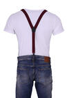 Produktbild fr 'OLYMP Hosentrger 2,5 cm breit 3 Clip Stretch dunkelrot'