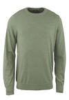 Produktbild fr 'OLYMP Casual regular fit Pullover Langarm Rundhals grn'