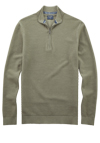 Produktbild fr 'OLYMP regular fit Troyer Langarm Stehkragen Zipper oliv'