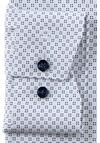 Produktbild fr 'OLYMP Luxor modern fit Hemd Langarm New Kent Kragen Muster wei'