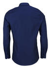 Produktbild fr 'OLYMP Level Five body fit Hemd Langarm New Kent Kragen Muster blau'