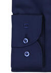 Produktbild fr 'OLYMP Level Five body fit Hemd Langarm New Kent Kragen Twill Stretch nachtblau'