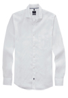 Produktbild fr 'OLYMP Casual regular fit Hemd Langarm New Kent Kragen Leinen wei'