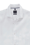 Produktbild fr 'OLYMP Casual regular fit Hemd Langarm New Kent Kragen Leinen wei'