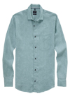 Produktbild fr 'OLYMP Casual regular fit Hemd Langarm New Kent Kragen Leinen mint'