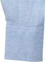Produktbild fr 'OLYMP Casual regular fit Hemd Langarm Stehkragen Leinen hellblau'