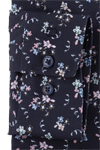 Produktbild fr 'OLYMP Luxor modern fit 24/Seven Hemd Langarm New Kent Kragen Muster dunkelblau'