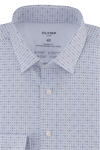 Produktbild fr 'OLYMP Luxor modern fit 24/Seven Hemd Langarm New Kent Kragen Muster wei'