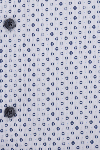 Produktbild fr 'OLYMP Luxor 24/Seven modern fit Hemd Langarm New Kent Kragen Stretch Muster blau'