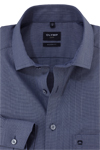 Produktbild fr 'OLYMP Luxor modern fit Hemd Langarm New Kent Kragen Faux dunkelblau'