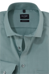 Produktbild fr 'OLYMP Luxor modern fit Hemd Langarm New Kent Kragen Faux mint'