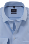 Produktbild fr 'OLYMP Luxor modern fit Hemd Langarm New Kent Kragen Faux hellblau'