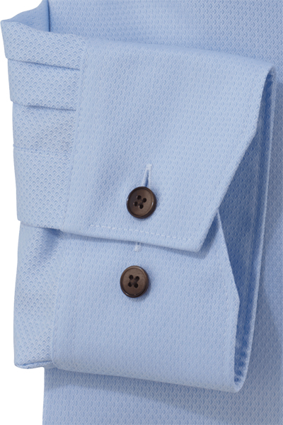 Produktbild fr 'OLYMP Luxor modern fit Hemd Langarm New Kent Kragen Faux hellblau'