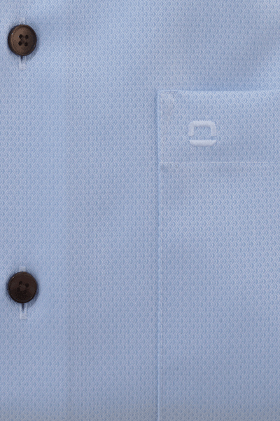 Produktbild fr 'OLYMP Luxor modern fit Hemd Langarm New Kent Kragen Faux hellblau'