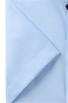 Produktbild fr 'OLYMP Luxor comfort fit Hemd Halbarm New Kent Kragen Struktur hellblau'