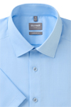 Produktbild fr 'OLYMP Luxor comfort fit Hemd Halbarm New Kent Kragen Faux hellblau'