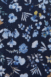 Produktbild fr 'OLYMP Luxor comfort fit Hemd Langarm New Kent Kragen Blumenmuster dunkelblau'
